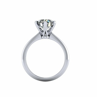 Tiffany Solitär Diamant Ring r2 Anhänger Schmuck Mama Budha Halskette Ohrring 3d Drucken druckbar Kunst 3d print model - Mito3D