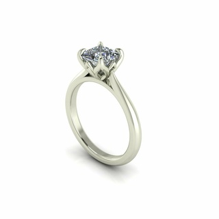 tiffany solitaire diamant bague s5 bracelet bijoux saphir or argent engagement mariage goujat imprimable 3d pendentif boucle d'oreille 3d print model - Mito3D