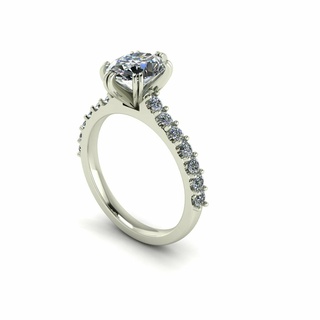 tiffany solitario Boda anillo r34 pulsera joyería joya diamante joyas zafiro oro arete brazalete personaje Arte 3d print model - Mito3D
