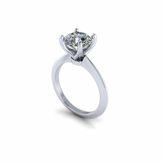 Tiffany Solitär Hochzeit Ring r6 Armband Schmuck Diamant Juwelen Saphir Gold Ohrring Armreif Charakter Kunst einsam 3d print model - Mito3D
