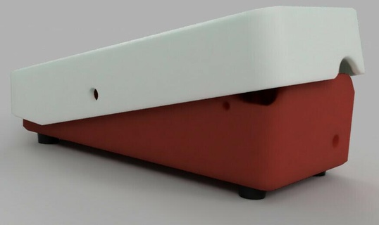 tig Fuß Pedal gesamt kosten 10 Schweißen Potentiometer Schalter Fußpedal 3d print model - Mito3D