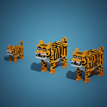 tigre animale 3d print model - Mito3D