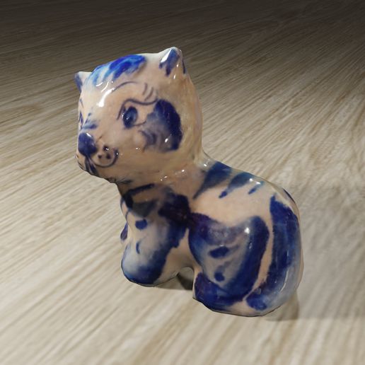tiger art animal toy photogrammetry sculpting 3D print model - Mito3D