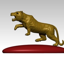 tigre 3d print model - Mito3D