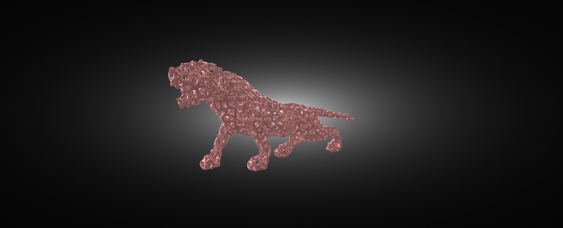 tigre animaux nature 3D print model - Mito3D