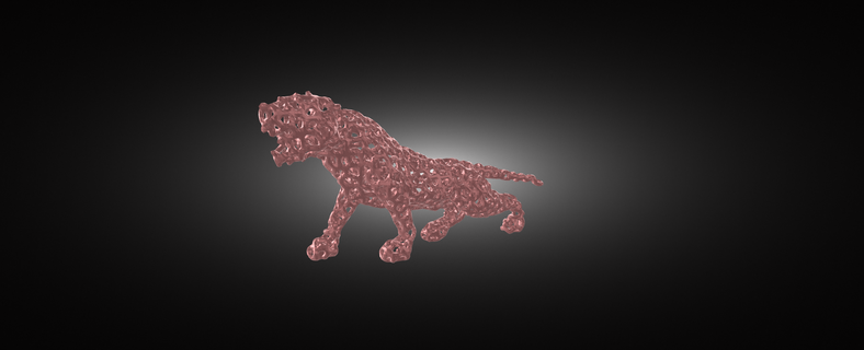 Tigre animales naturaleza 3d print model - Mito3D