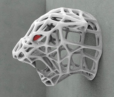 tigre mur ornement 3d print model - Mito3D