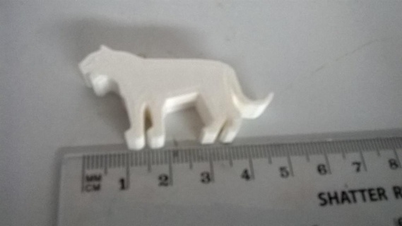 tiger icon animals 3d print model - Mito3D
