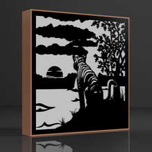tiger lamp 3d print model - Mito3D