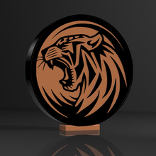 tigre luminária 3d print model - Mito3D