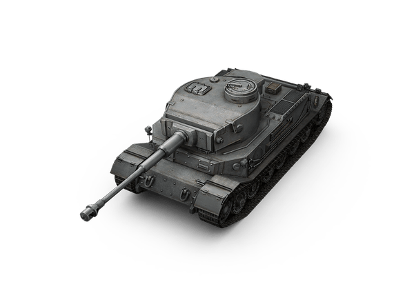 tiger p world tanks 1 100 panzer wot 3D print model - Mito3D