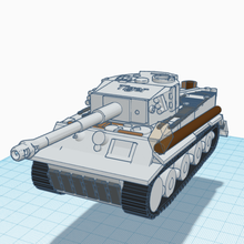 tiger tank model print assemble tigertank 3d print model - Mito3D