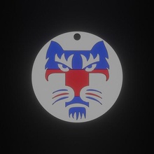tigre portachiavi vari llaveros llavero keychain 3dkeychain i 3d print model - Mito3D