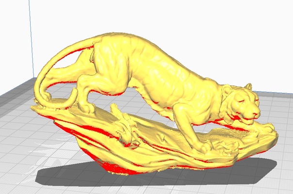 kaplan nostaljik sanat adorno 3d print model - Mito3D