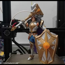 tigreal mobile legends game 3d print model - Mito3D