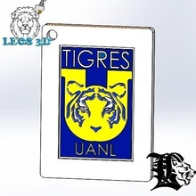 tigres fc club porte clés Football leos3d leosindustries Monterrey football monde sports nautiques mexicain 3d print model - Mito3D