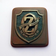 tik tok - army oz plaque inspired return art royal badge dorothy 3d print model - Mito3D