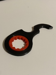 tik tok anahtarlık spinner oyun Keytana Katana anahtar parmak 3d print model - Mito3D
