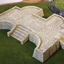 tikal templo jogo brinquedo de acessórios wargaming wargame terreno miniwargaming miniaturas frostgrave construção 3d print model - Mito3D