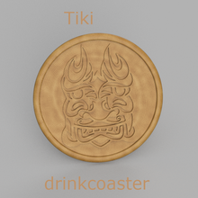 tiki drinkcoaster sottobicchiere sottobicchieri vacanze vacanza Hawaii Pasqua isola 3d print model - Mito3D