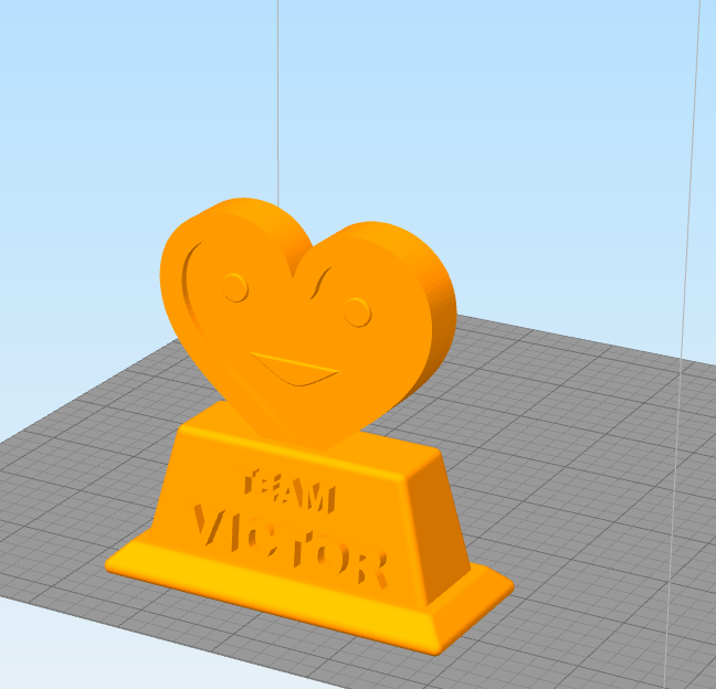 Tiktok troféu 3D print model - Mito3D