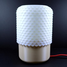 Fliesen-Lampe home design 3d print model - Mito3D