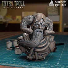 tim enchanter pre supported oyun dnd minyatür minis mini Zindanlar ejderhalar 32mm Tytantroll minyatürler Patreon büyülemek 3d print model - Mito3D