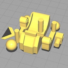 tim yeung transformers scavenger upgrade kit game transformer 3d print model - Mito3D