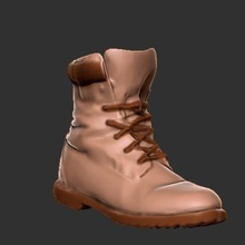 timberland bot çizme moda boot ayakkabı 3d print model - Mito3D
