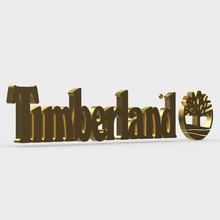 timberland-logo Mode boutique Marke Kleidung design Modell shop store Charakter emblem logo Stil Modelle symbol Luxus - Zubehör moda stilvoll trend logotipe logotype drucken bedruckbar ist 3d print model - Mito3D