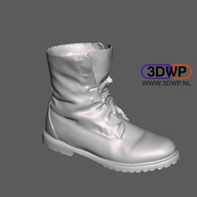 timberland shoe scan art 3d artec boot boots scanner shoes scans replicas 3d print model - Mito3D