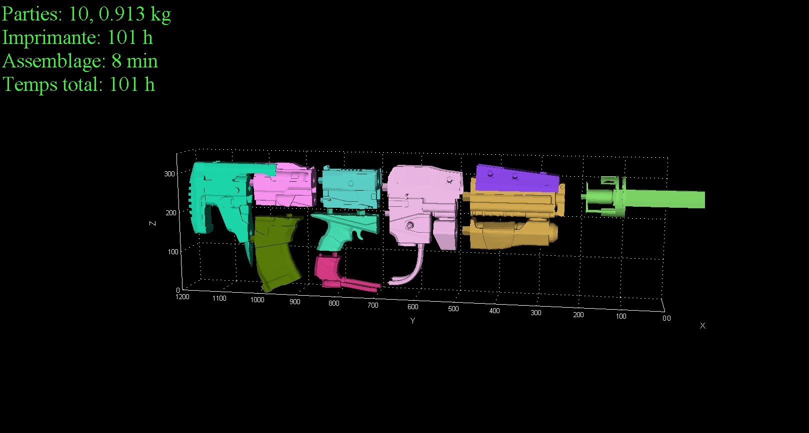 zaman açıklamak Kader 2 oyun oyuncu video oyunları acayip aktivite Bungie ekzo el hayalet oyunlar d2 silahlar 3D print model - Mito3D