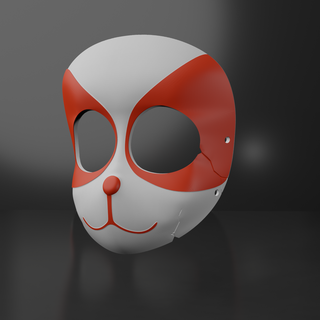 pórtico misterioso homem mascarar 3d print model - Mito3D