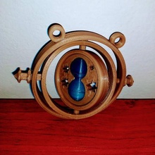 time turner single piece tool harrypotter 3d printing 3d print model - Mito3D