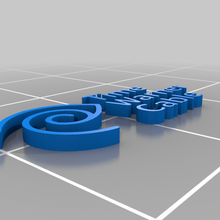 time warner cable logo 3d print model - Mito3D