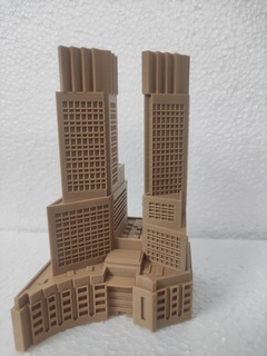 zaman uyarıcı merkez zamanlar Timeswarnercenter bina gökdelen mimari dönüm noktası Gezi yeni York Kent nyc ny us dış ofis Meydan 3d print model - Mito3D