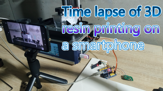 timelapse photopolymer 3d printing smartphone 3d print model - Mito3D