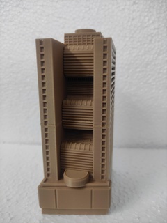 zamanlar Meydan nast bina gökdelen mimari dönüm noktası Gezi yeni York Kent nyc ny us Amerikan ofis dış 3d print model - Mito3D