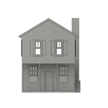 timey negozio architettura generale Casa diorama 3d print model - Mito3D