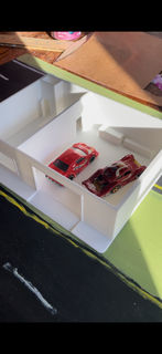 timmy tinta negozio architettura pressofuso caldo ruote scatola fiammiferi Schermo 3d print model - Mito3D