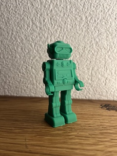 tin robot kit Art toy 3d print model - Mito3D