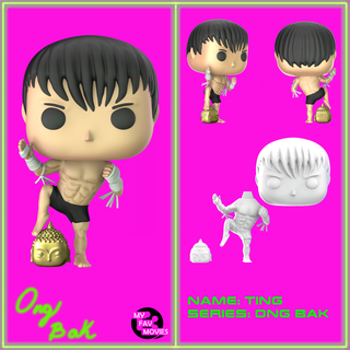 ting ong bak custom funko pop movies series movie serie pelicula peliculas pelea fight fighter martial arts moai tai muay thai 3d print model - Mito3D