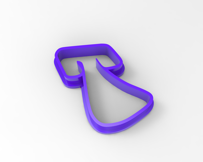 Tini tripler ttt triolet tinistœssel chanteur logo biscuits 3d print model - Mito3D