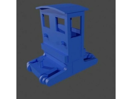 funileiro kit h0 ho locomotiva motor jogos modelo trem Ferrovia 3d print model - Mito3D