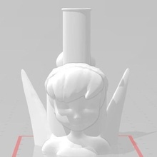 tinkerbell ağızlık nargile ekstrüder bong Sigara içmek film Disney 3d print model - Mito3D