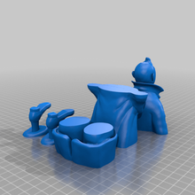 tenten üslerine milou sanat heykeller 3d print model - Mito3D