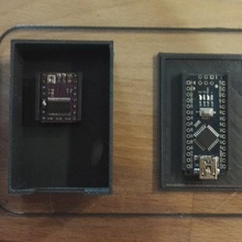 pequeño arduino nano v3 cuadro drv8825 de apoyo la herramienta astronomía electrónica 3d print model - Mito3D
