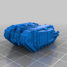 pequeña más grande del tanque torpe apc juego juguete de accesorios 3d print model - Mito3D