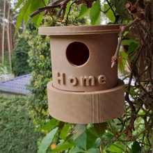 tiny birdhouse gadget home 3d print model - Mito3D