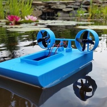 tiny boat mk2 tool 31mm 6mm air frame hovercraft hull mark 2 micro motors race racing rc speed stable swamp tinyboat tinyboot whoop whoov whoover 3d printing 3d print model - Mito3D
